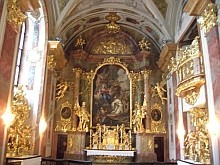 planet-vienna, die Heiligenkreuzkapelle St. Bernhard im Heiligenkreuzerhof in Wien