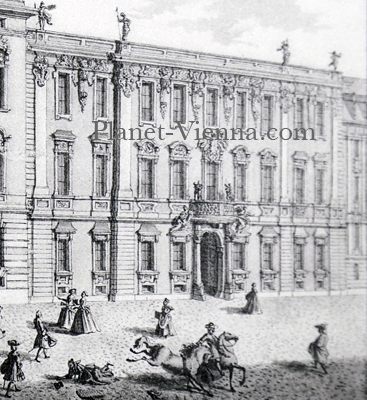 planet-vienna, das palais corbelli-schoeller in wien um 1725