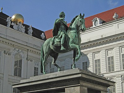 planet-vienna, kaiser joseph II. , Denkmal auf dem Josefsplatz