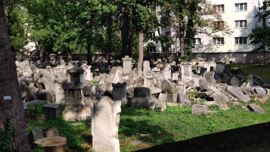 Planet-Vienna, der alte jüdische Friedhof in Währing, Wien