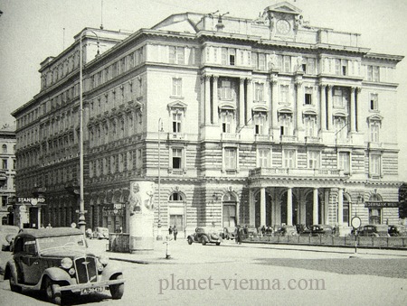 planet-vienna, der morzinplatz in wien, Gestapo-Leitstelle im Hotel Metropol um 1934
