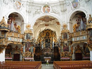planet-vienna, klosterm uri im kanton aargau,, klosterkirche