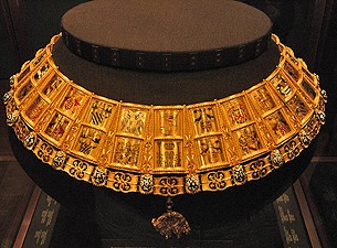 planet-vienna, die schatzkammer der hofburg in wien, Die Potence des Ordens des Goldenen Vlieses