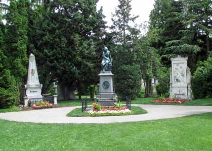 Planet-Vienna, Ehrengräber auf dem Zentralfriedhof