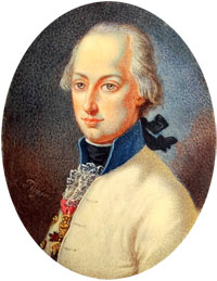 planet-vienna, erzherzog karl, miniatur von heinrich fueger