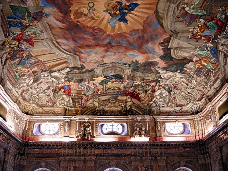 planet-vienna, die akademie der wissenschaften in wien, das grosse fresko im festsaal