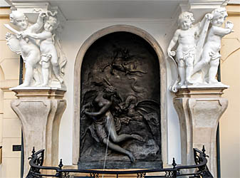 planet-vienna, das alte rathaus in wien, donnerbrunnen