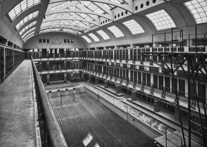 planet-vienna, das amalienbad in wien, schwimmhalle, aufnahme von 1926/27