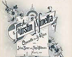 planet-vienna, fuerstin ninetta, operette von johann strauss sohn