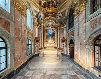 planet-vienna, die hauskapelle des palais harrach an der freyung in wien