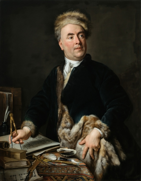 planet-vienna, Johann Lucas von Hildebrandt , architekt, AI enhanced