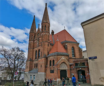 planet-vienna, die Klosterkirche der Dominikanerinnen in wien