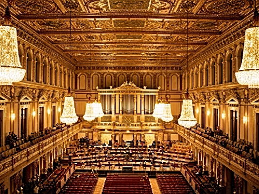 musikverein wien, blick in den goldenen saal