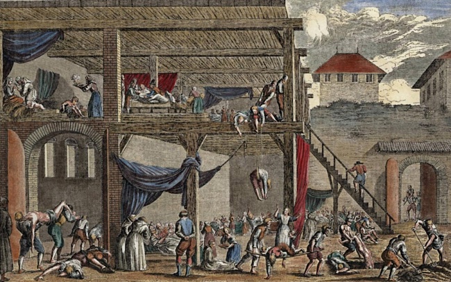 planet-vienna, Im Wiener Pestkrankenhaus, 1679