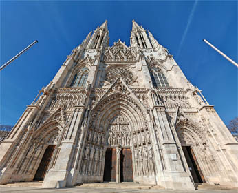 planet-vienna, die votivkirche in wien